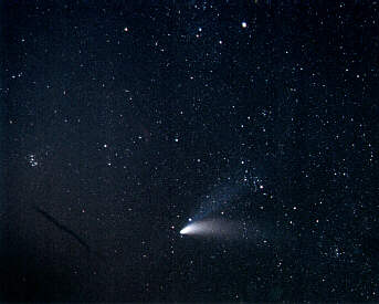 Hale-Bopp's comet.